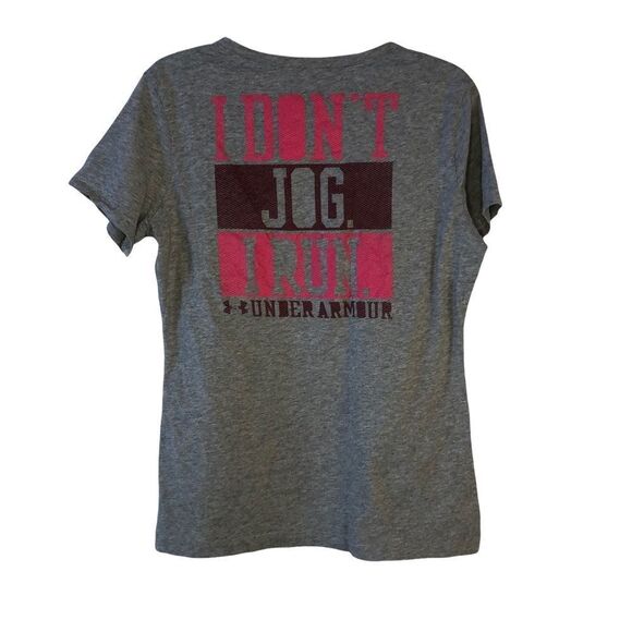Under Armour “I Don’t Jog, I Run” T-Shirt - Picture 2 of 7